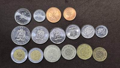 北京马甸外国币专卖第145期，外国币专场，陆续上拍，欢迎关注 阿曼，厄瓜多尔，秘鲁