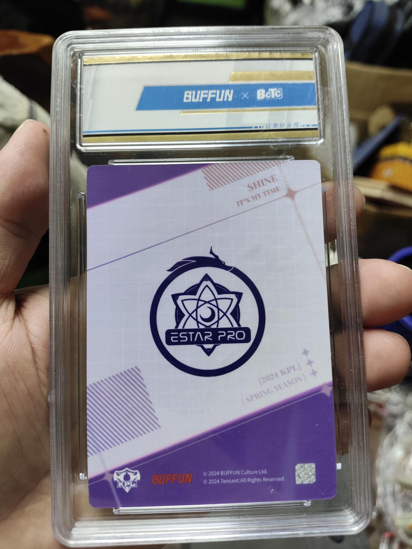 2024BUFFUNXKPL 闪耀3（ChinaJoy限定版）定格/选手/海报卡 武汉eStarPro.绝意 N定格卡
