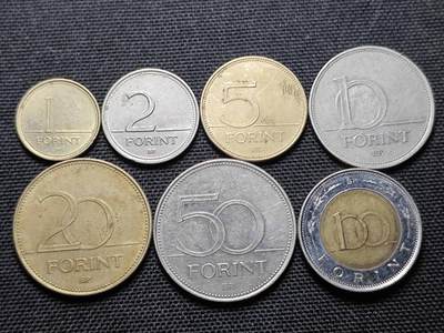 KK钱币收藏小铺 第355场 2月预留时间 周末发货 -  匈牙利大小面值一套