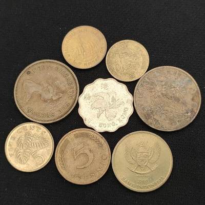 猩哥外币小铺➨【第196场】 - 硬币8个