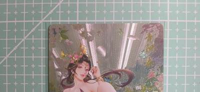 C先生卡牌 第14期 《神州百花谱》《Art系列》《人间传》持续收拍品中... - 【粗闪】墨卡文化《四季》青阳·春 艺术卡