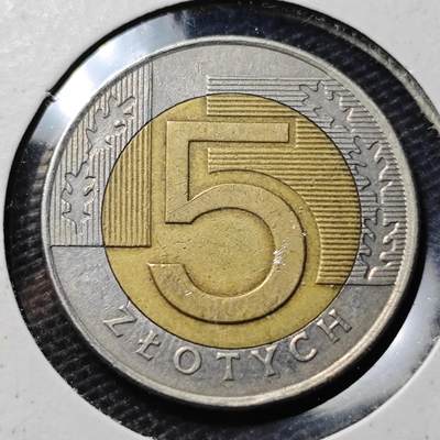 KK钱币收藏小铺 第355场 2月预留时间 周末发货 -  波兰5兹罗提双色币