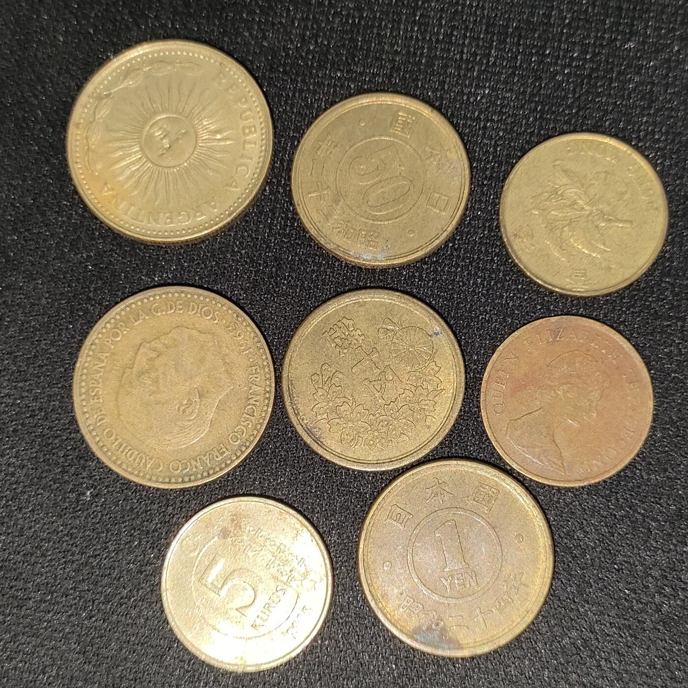猩哥外币小铺➨【第196场】 硬币8个