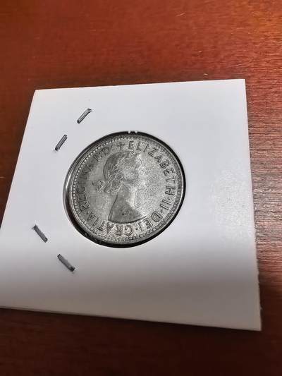 长老汇蛇年精选第六十一场拍卖 1960澳大利亚伊丽莎白二世1先令绵羊银币