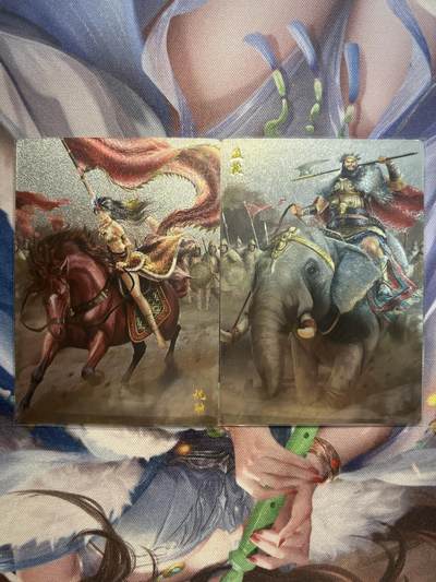 截拍（收拍品免费放盘）范特卡 燎原 卡得曼 - 【裸卡全粗】祝融/孟获  轩辕春秋&锦绣三国