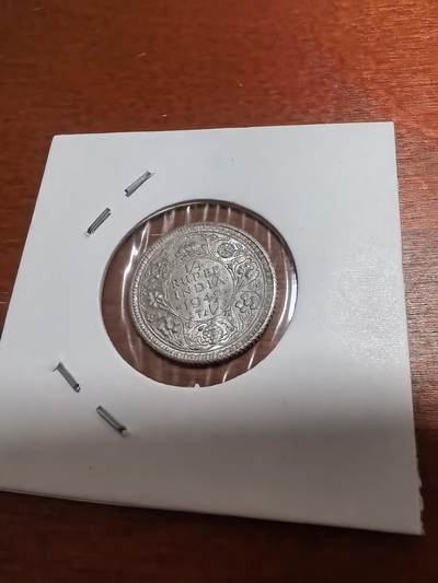 长老汇蛇年精选第六十一场拍卖 1942英属印度乔治六世1/4卢比银币，原光