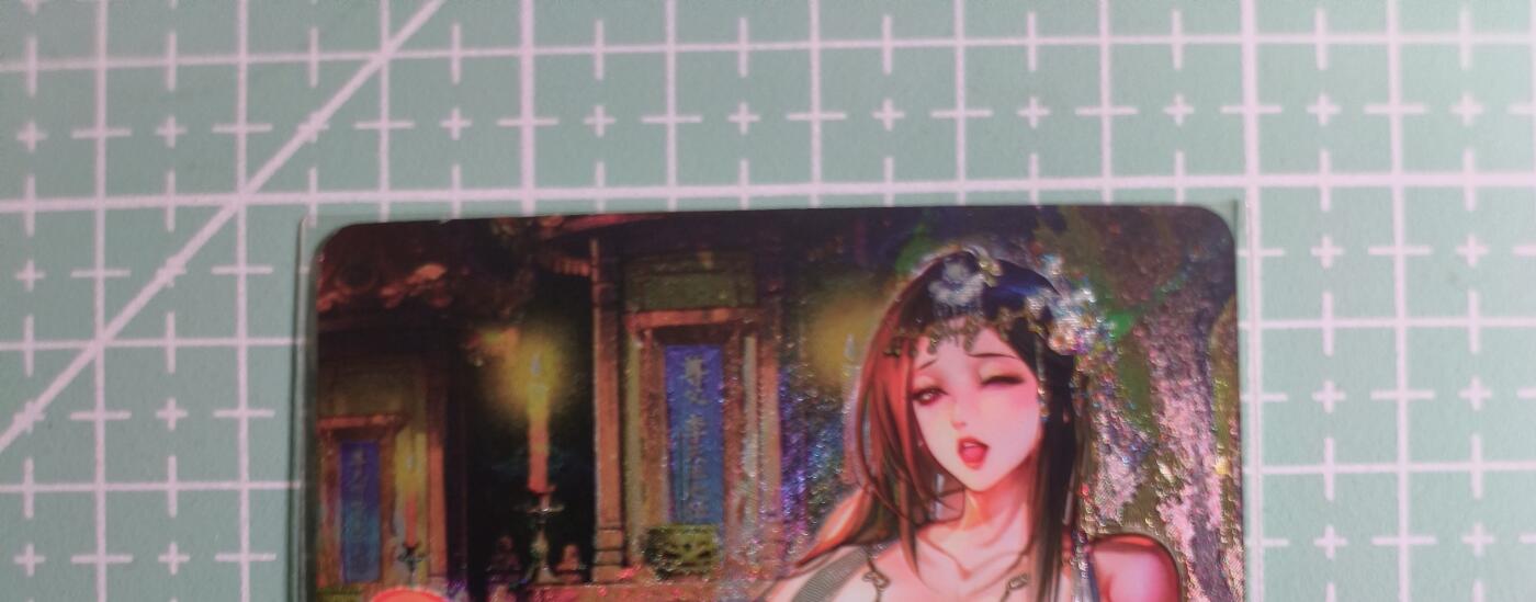 C先生卡牌 第14期 《神州百花谱》《Art系列》《人间传》持续收拍品中... 【粗闪】砖家卡牌《艳绝西游》地涌夫人