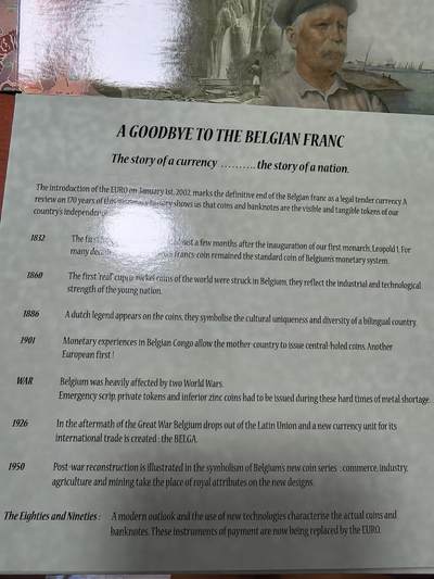 长老汇蛇年精选第六十一场拍卖 2001比利时再见了法郎10枚套币+1枚圆形铜章，卡装，克书40美金