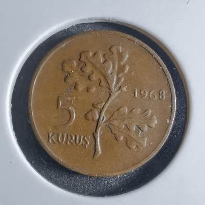 沼泽如烟--第875场 - 土耳其1968年5库鲁