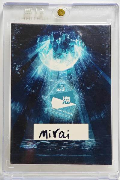 白泽拍卖卡牌手绘专场第26期（霜降天寒蝉噤语，风高夜冷桂留香） 2025 幻海手绘卡 炼狱杏寿郎  Mirai 卡砖封装