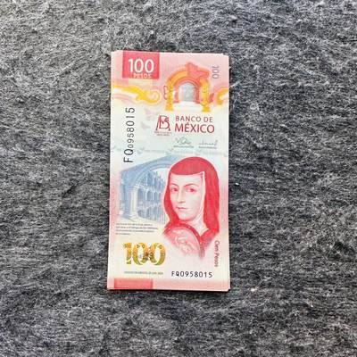 🇲🇽🇳🇦2526$ $墨西哥50-100-1000比索纪念钞和纳米比亚Hybrid窗口复合钞 - 纪念钞，签名33，FN0958028