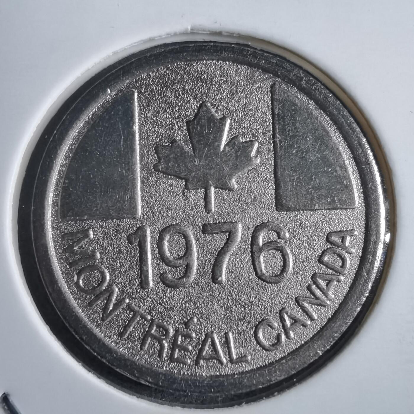 沼泽如烟--第875场 加拿大1976年奥运纪念章