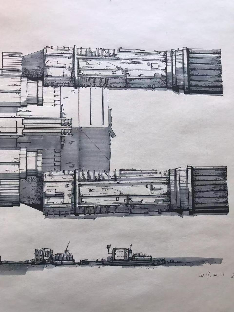 零元拍：歪歪亲笔签名星球大战系列作品装饰画《X-WING战机》 ，作品尺寸：1.0X0.45M，超厚300g泛太克艺术纸，爱普生原装墨水艺术微喷，限量200张，每张均有艺术家亲笔签名及手写编号，不含装裱