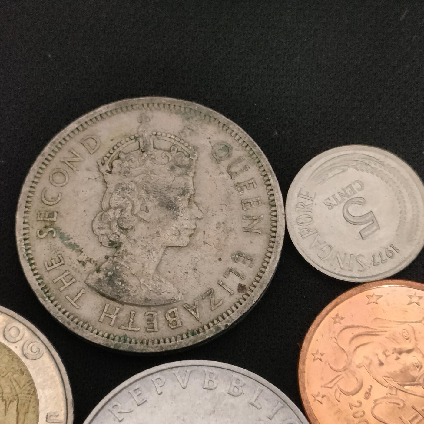 猩哥外币小铺➨【第196场】 硬币5个