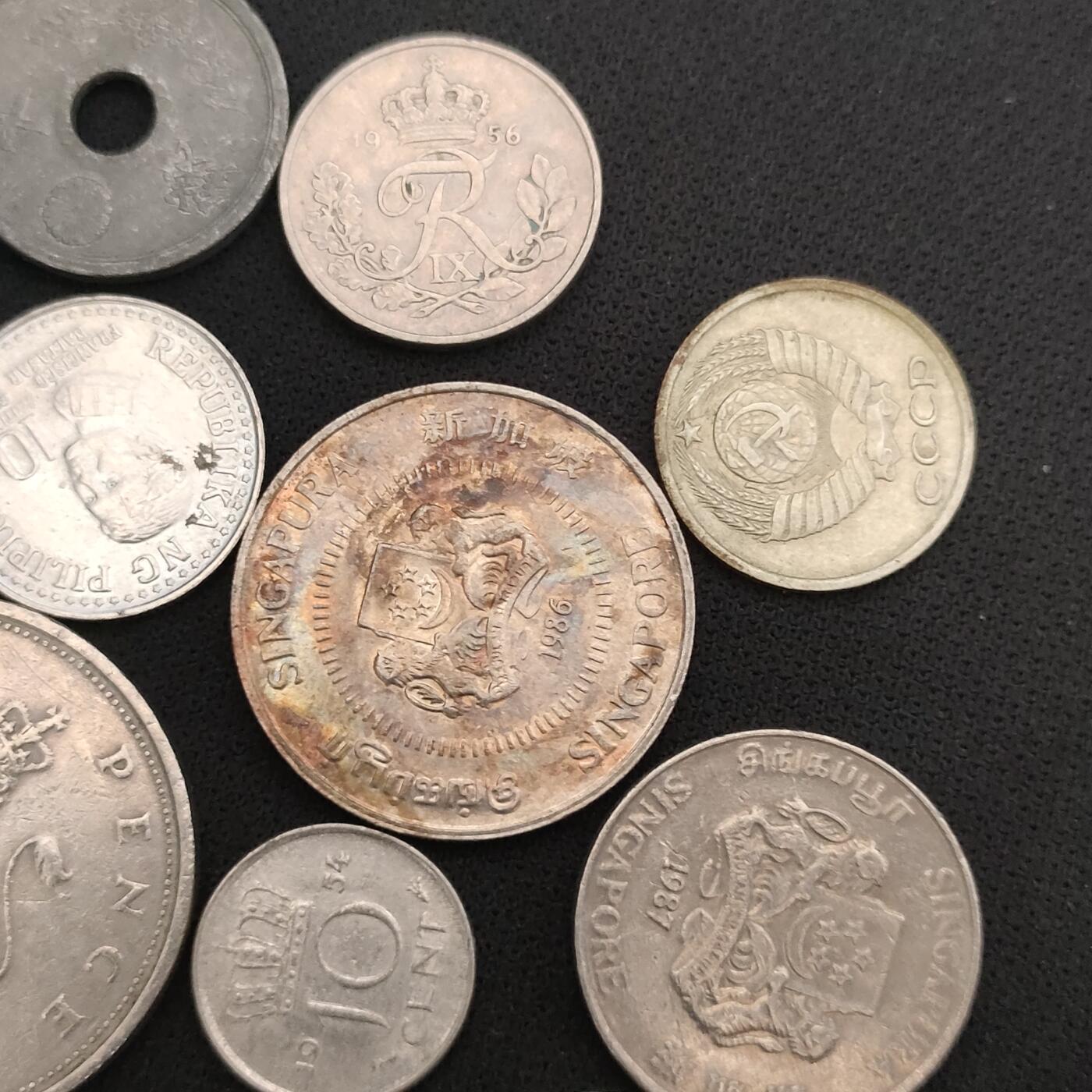猩哥外币小铺➨【第196场】 硬币13个
