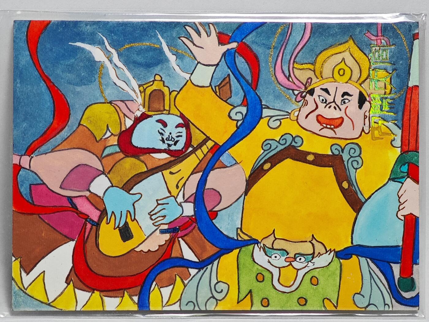 白泽拍卖卡牌手绘专场第26期（霜降天寒蝉噤语，风高夜冷桂留香）