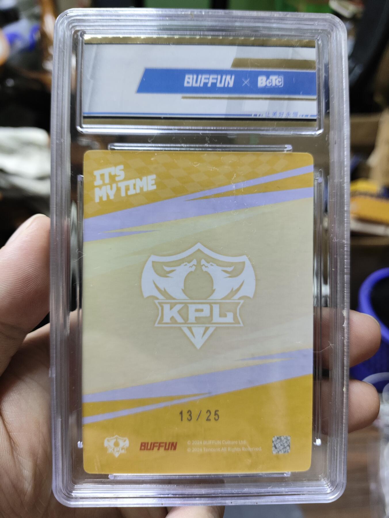 2024BUFFUNXKPL 闪耀3（ChinaJoy限定版）定格/选手/海报卡 长沙TES.A小亦 SR闪耀选手卡 黄平行