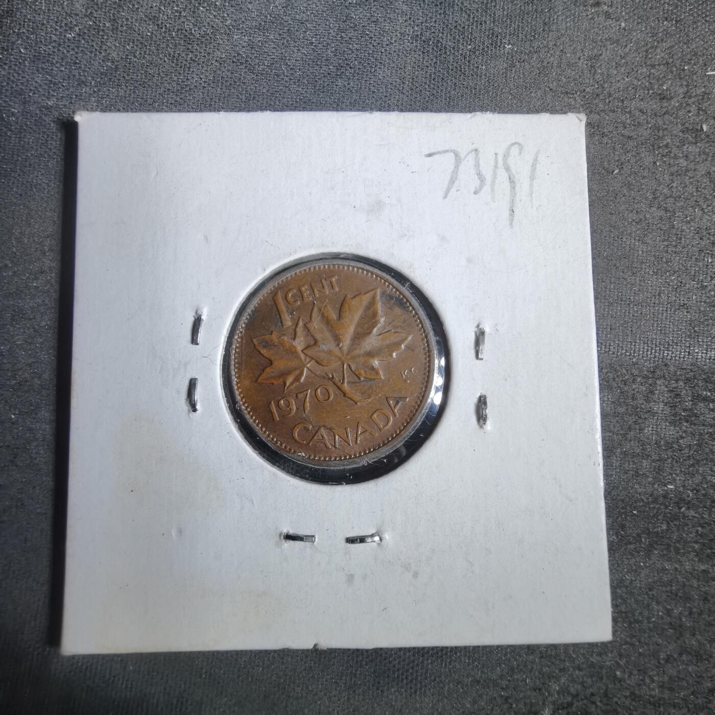 沼泽如烟--第873场 加拿大1970年一分