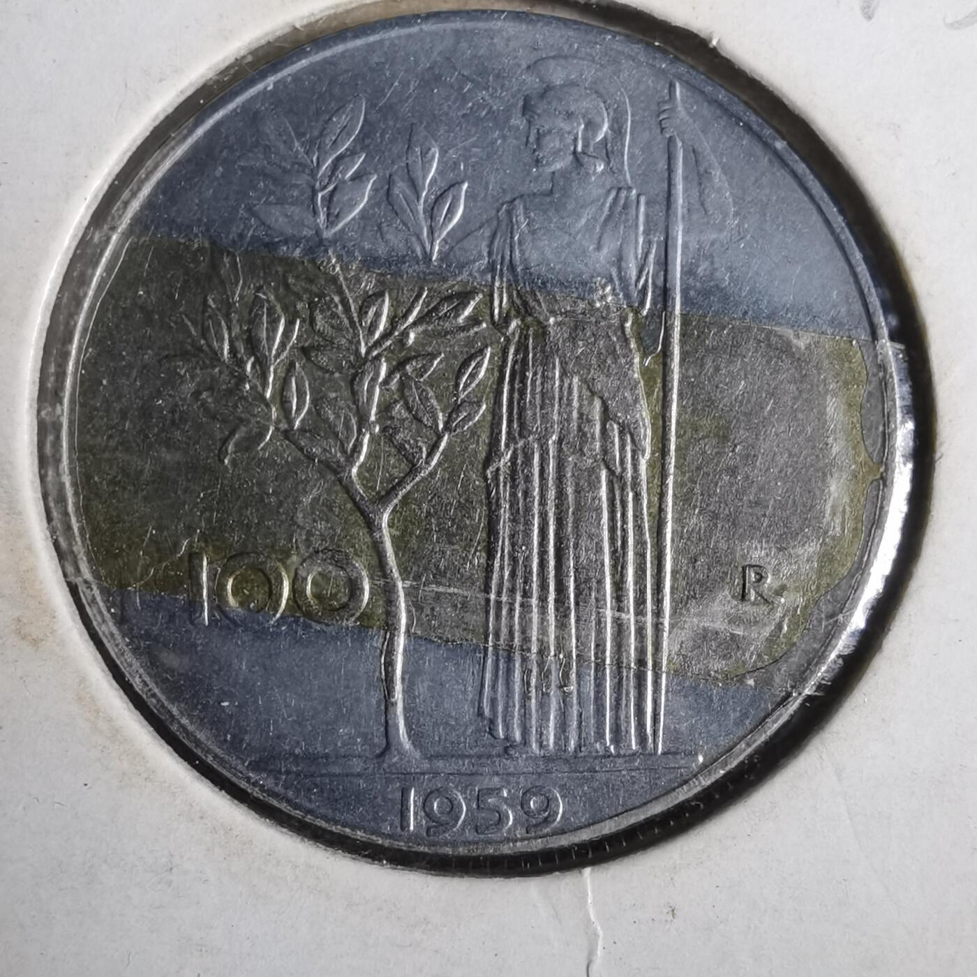 沼泽如烟--第873场 意大利1959年100里拉