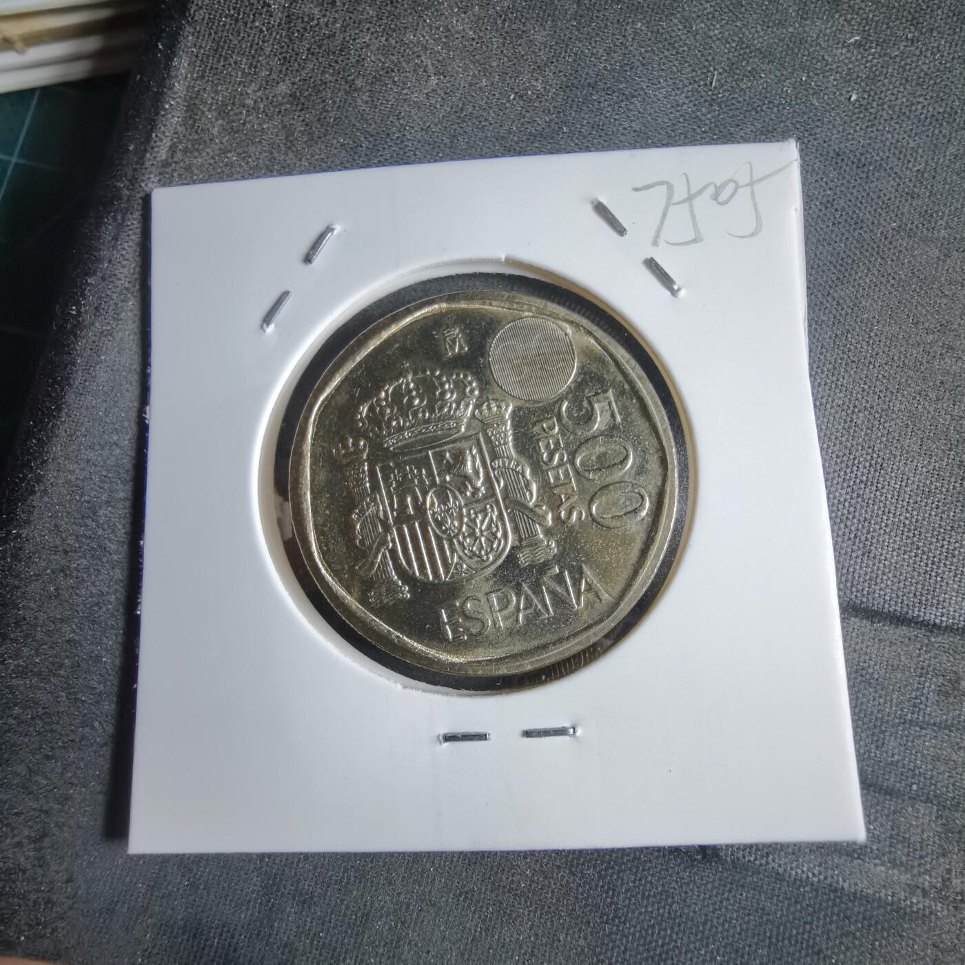 沼泽如烟--第875场 西班牙2000年500比塞塔