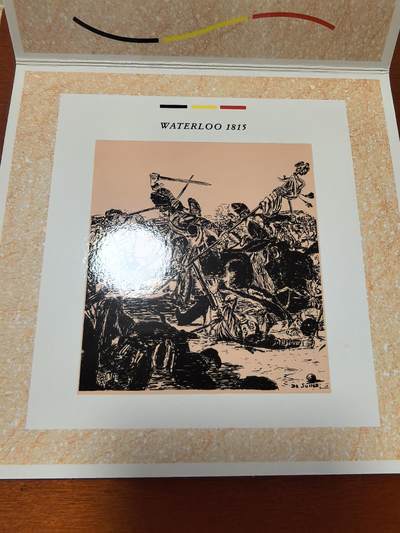 长老汇蛇年精选第六十一场拍卖 1990比利时10枚套币+1枚圆形铜章，卡装