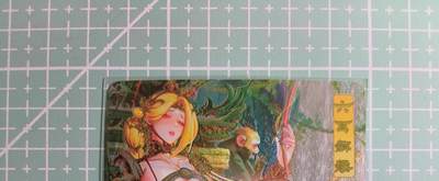 C先生卡牌 第14期 《神州百花谱》《Art系列》《人间传》持续收拍品中... - 【粗闪】砖家卡牌《艳绝西游》六耳猕猴