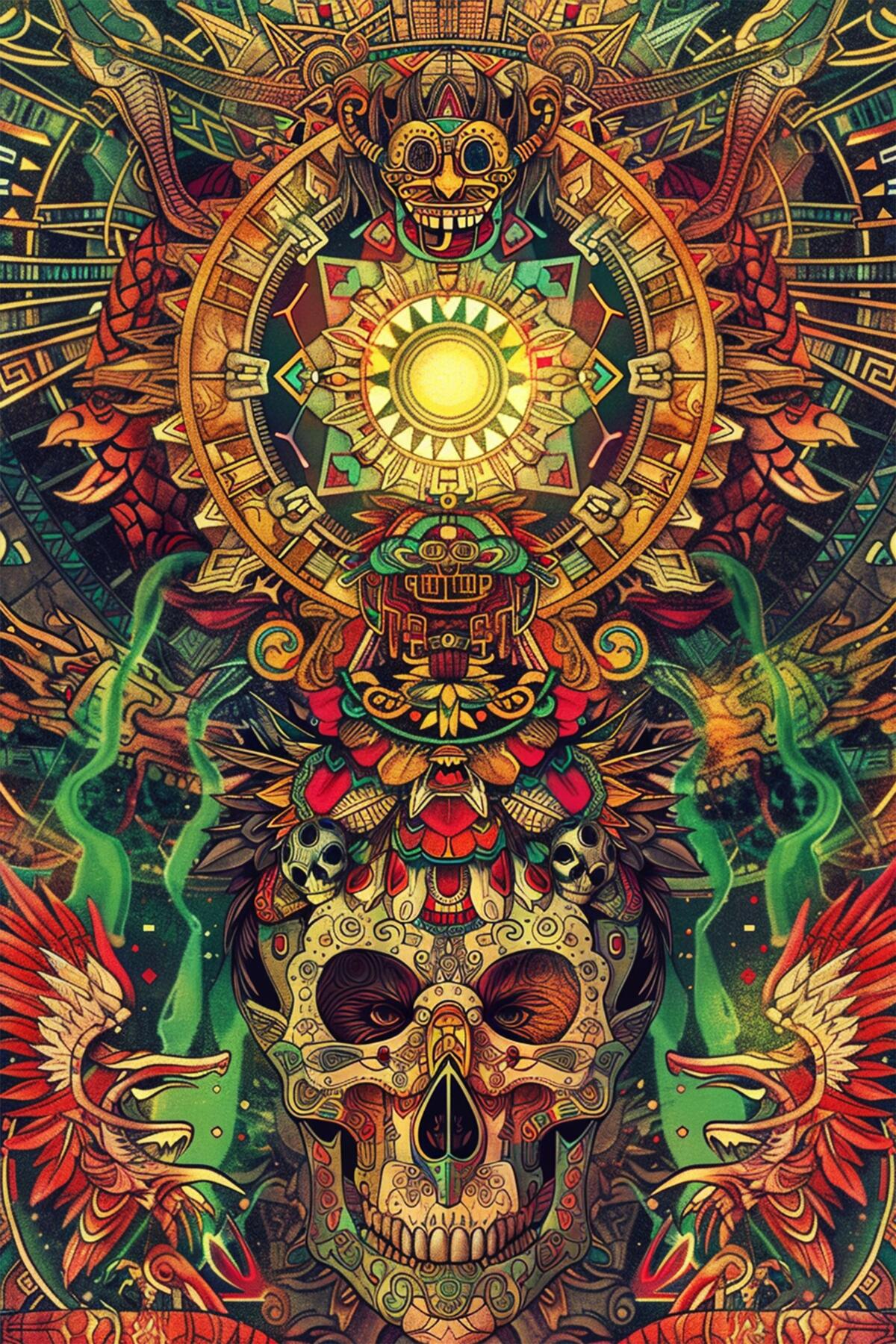 CSIS-GREAT评级精品钱币拍卖第三百二十一期 加纳2026年中美洲遗产系列首枚第五太阳纪骷髅长方形异形双面彩色纪念银币