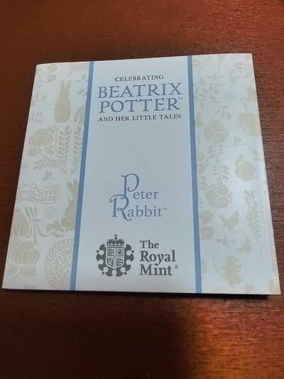 长老汇蛇年精选第六十一场拍卖 2017英国彼得兔系列彼得兔50便士精制彩色银币，原盒证