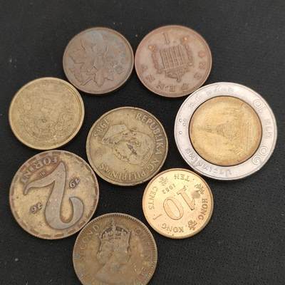 猩哥外币小铺➨【第196场】 - 硬币8个