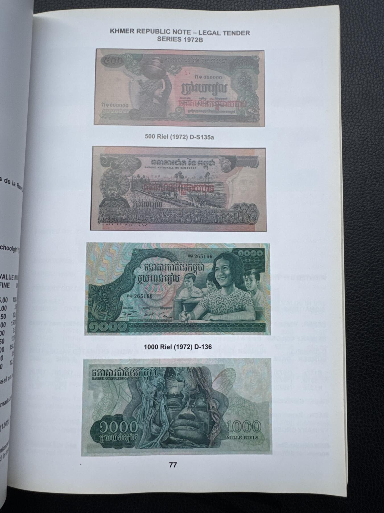 桂P钱币文化工作室拍卖第四十四期 美国著名钱币学家霍华德.丹尼尔编著柬埔寨钱币工具书，共计219页，2012年发行出版，9成新，介意勿拍，毕竟发行时间太久了