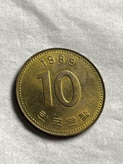 神仙姐姐-中外币专场22 原光好品1989 年韩国 10 元