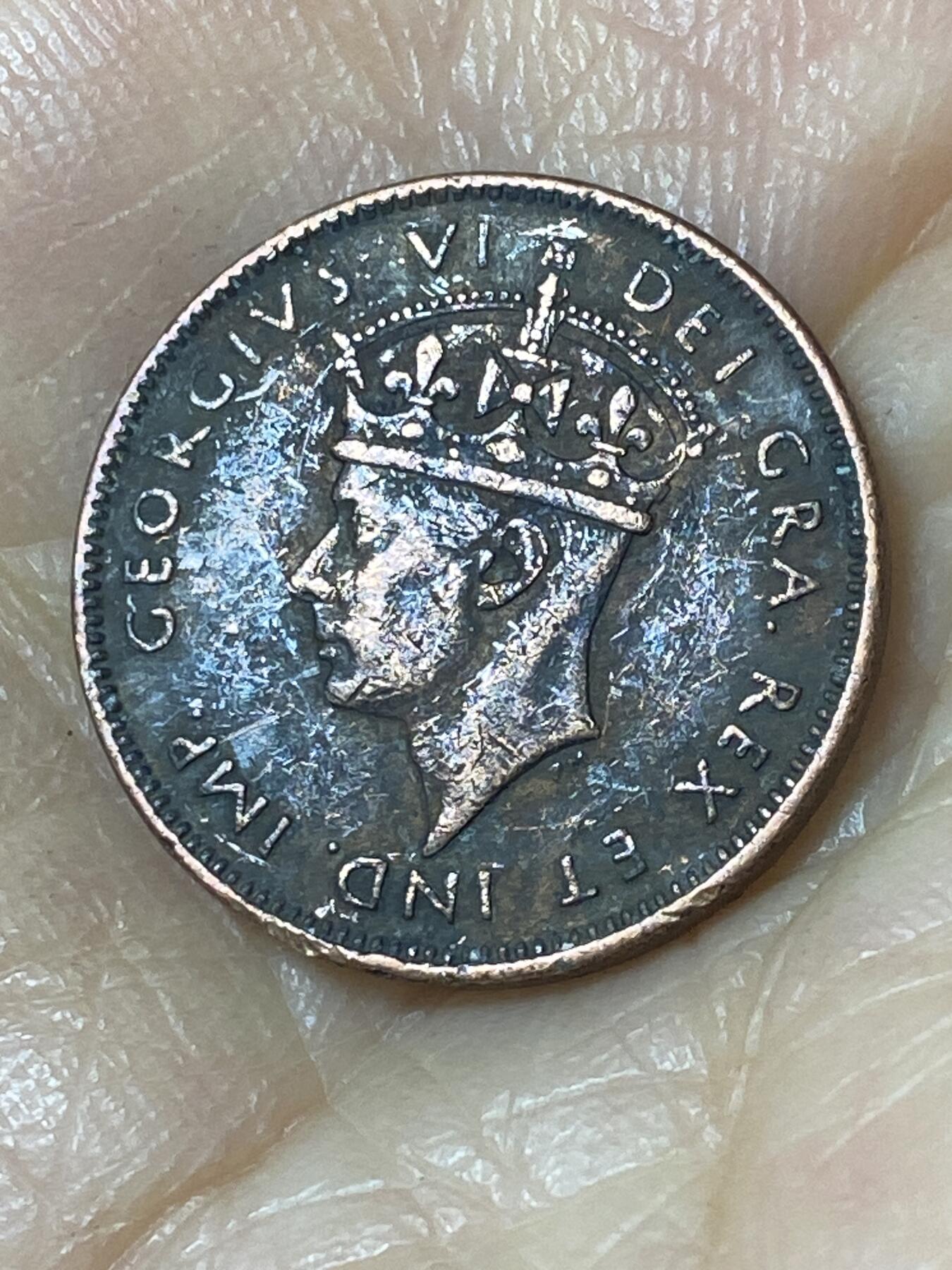 2025年第一百一十场(总第一百三十六场）外国好品散币(免佣金) 英属纽芬兰1943年1分(乔治六世时期)