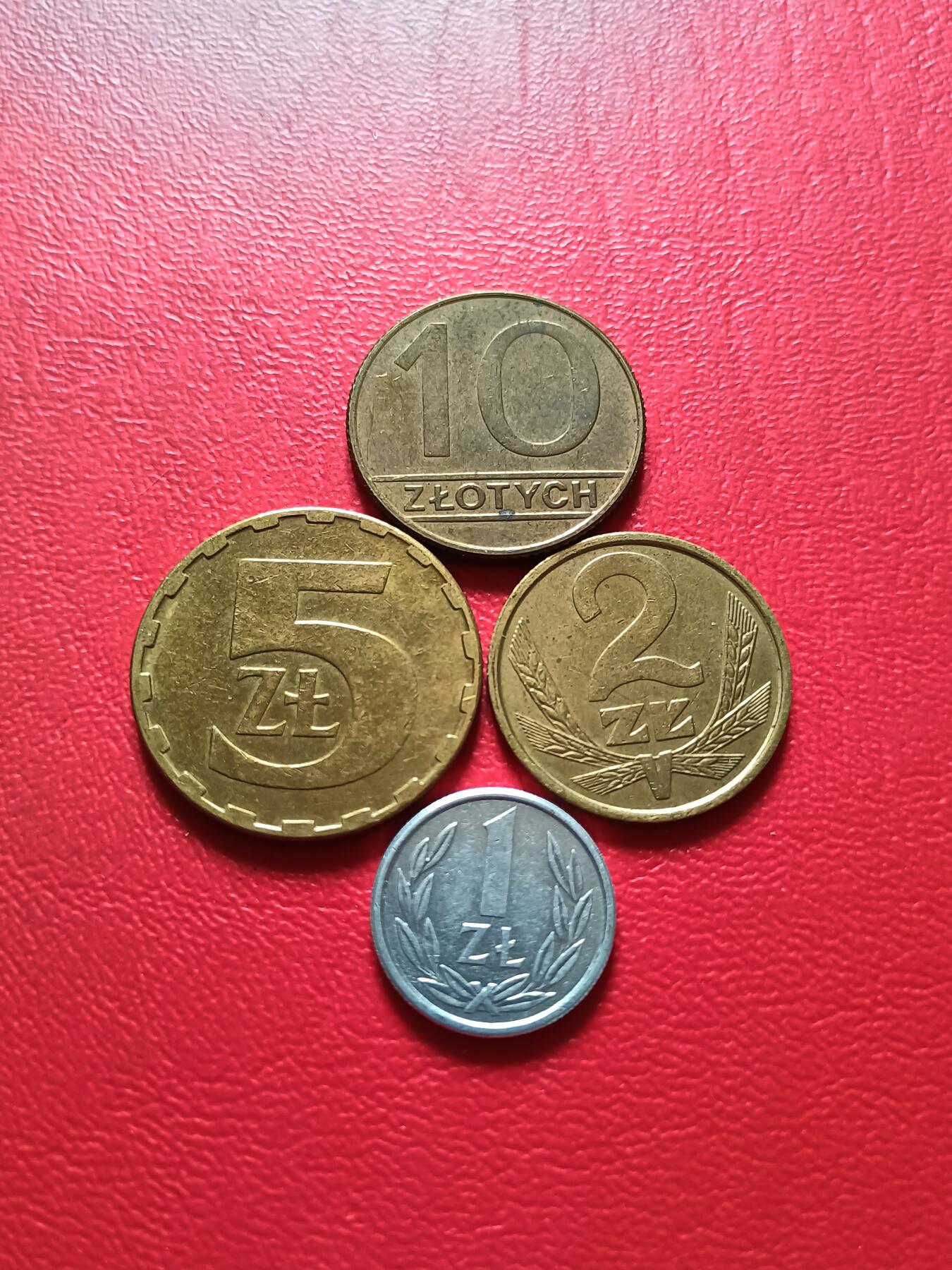 【云涧收藏】第七十一场 波兰1、2、5、10兹罗堤4枚