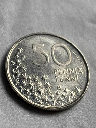 神仙姐姐-中外币专场22 - 原光好品1990 年芬兰 50 盆尼