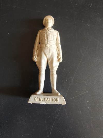 老王徽章第156期 - 美国巴顿将军兵人      75mm