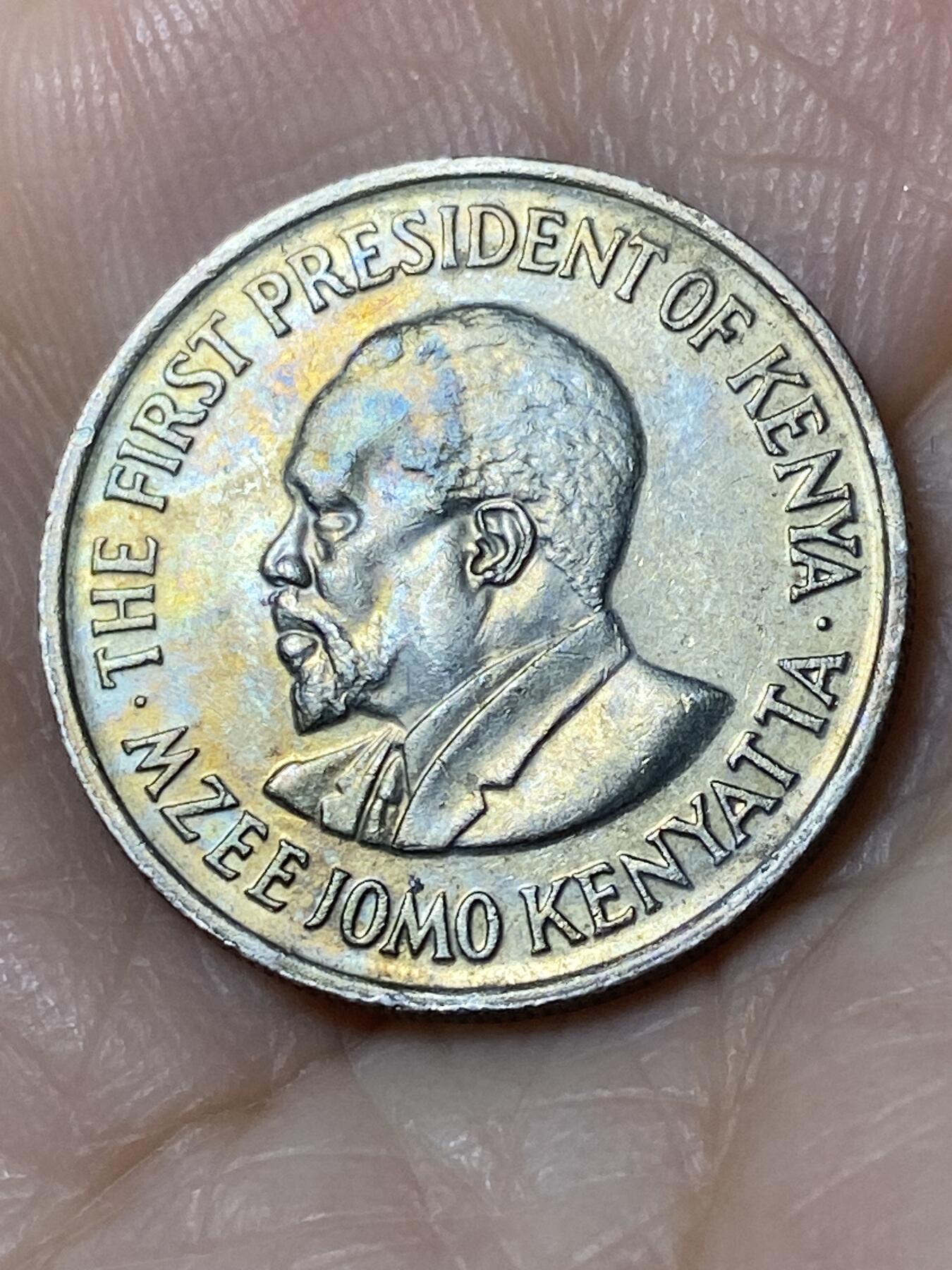 2025年第一百一十场(总第一百三十六场）外国好品散币(免佣金) 肯尼亚🇰🇪1973年50分(独立后第二套流通硬币)