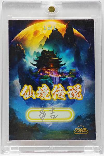 白泽拍卖卡牌手绘专场第26期（霜降天寒蝉噤语，风高夜冷桂留香） 2025 多吉手绘卡 山海经  多吉亲签 卡砖封装