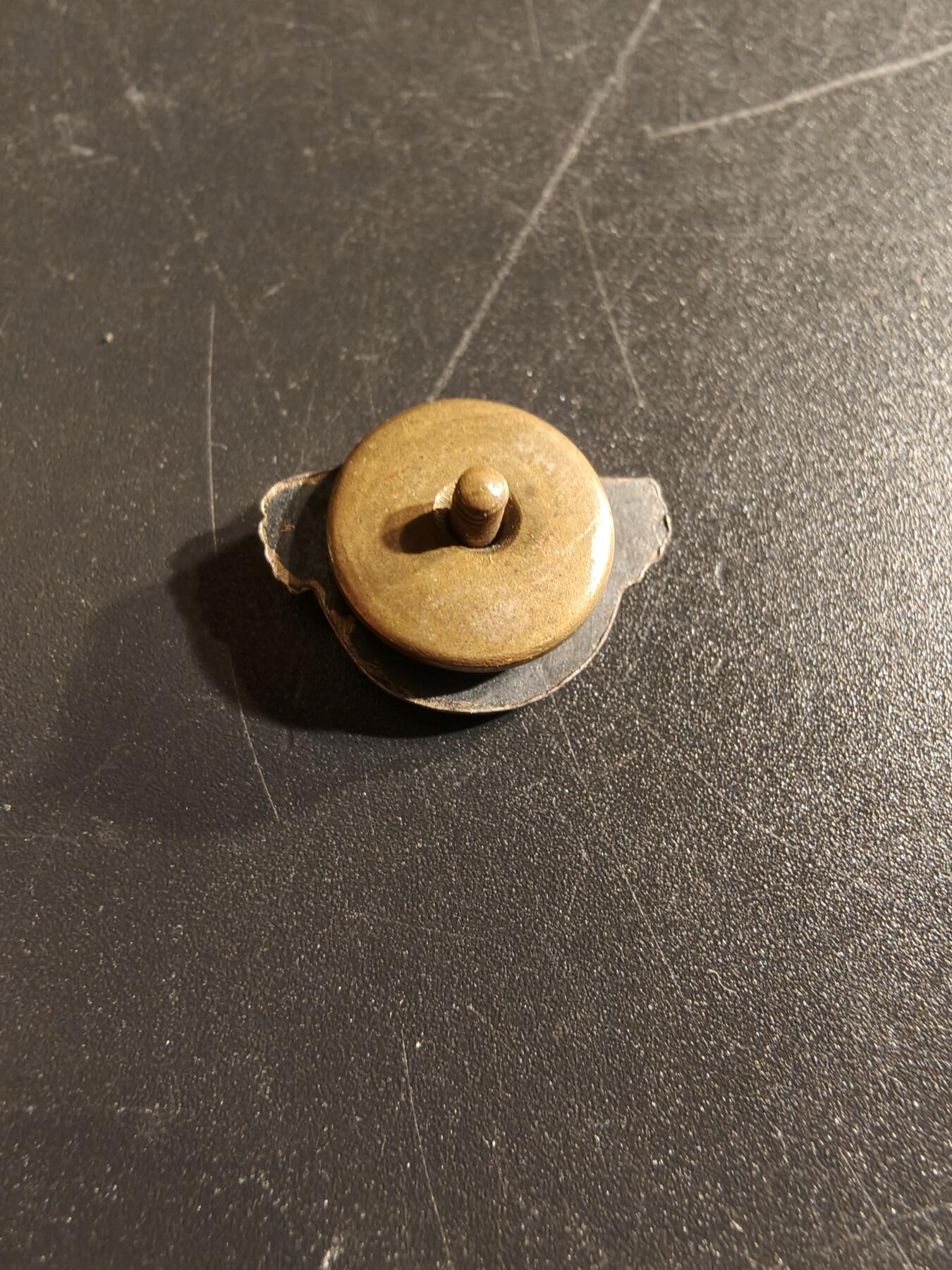 老王徽章第156期 美国老兵协会证章     925银镀金    2.2g