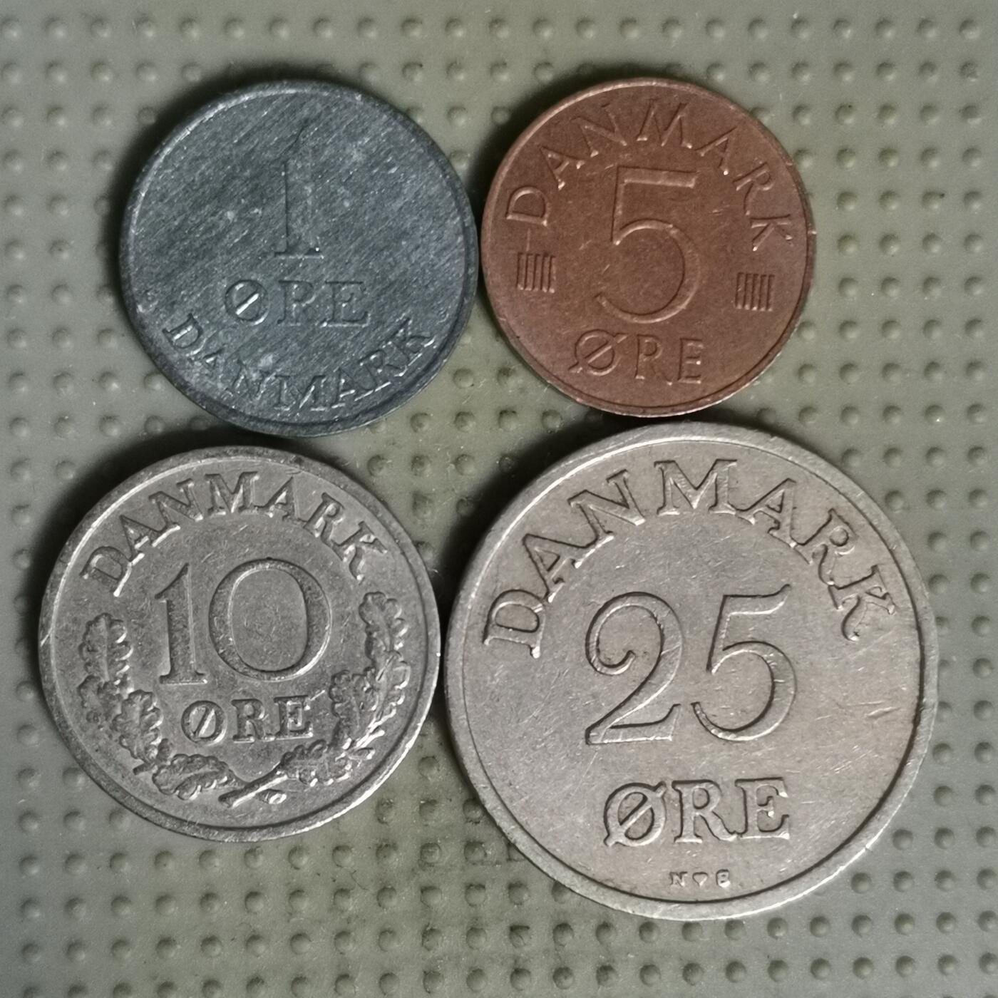 2025年第99场各国散币拍卖（总第99场） 丹麦4枚