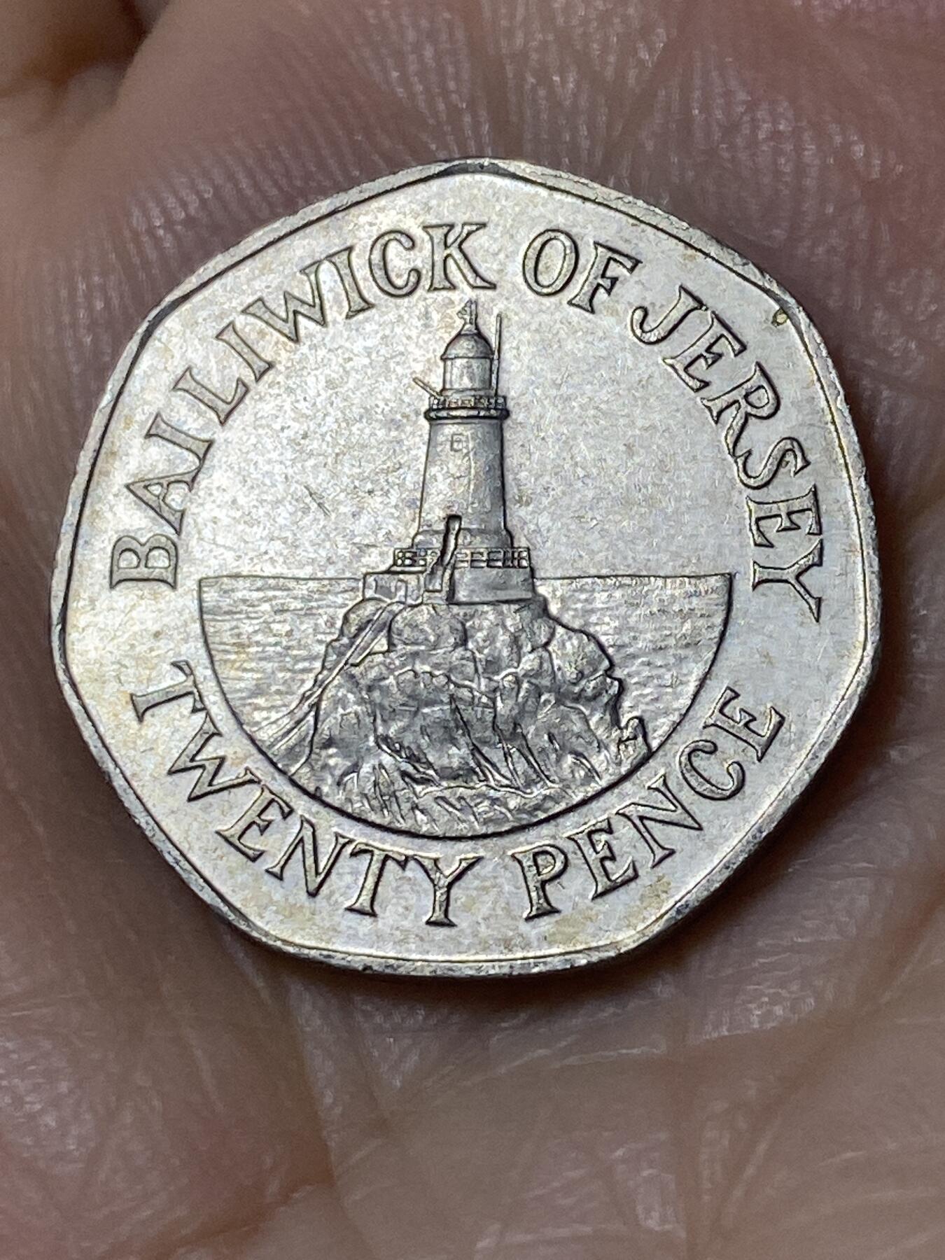 2025年第一百一十场(总第一百三十六场）外国好品散币(免佣金) 英属泽西岛🇯🇪2007年20便士(伊丽莎白二世老年版)