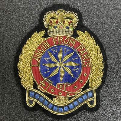西秦中古拍卖第六十二期 - 英国金属刺绣大帽徽