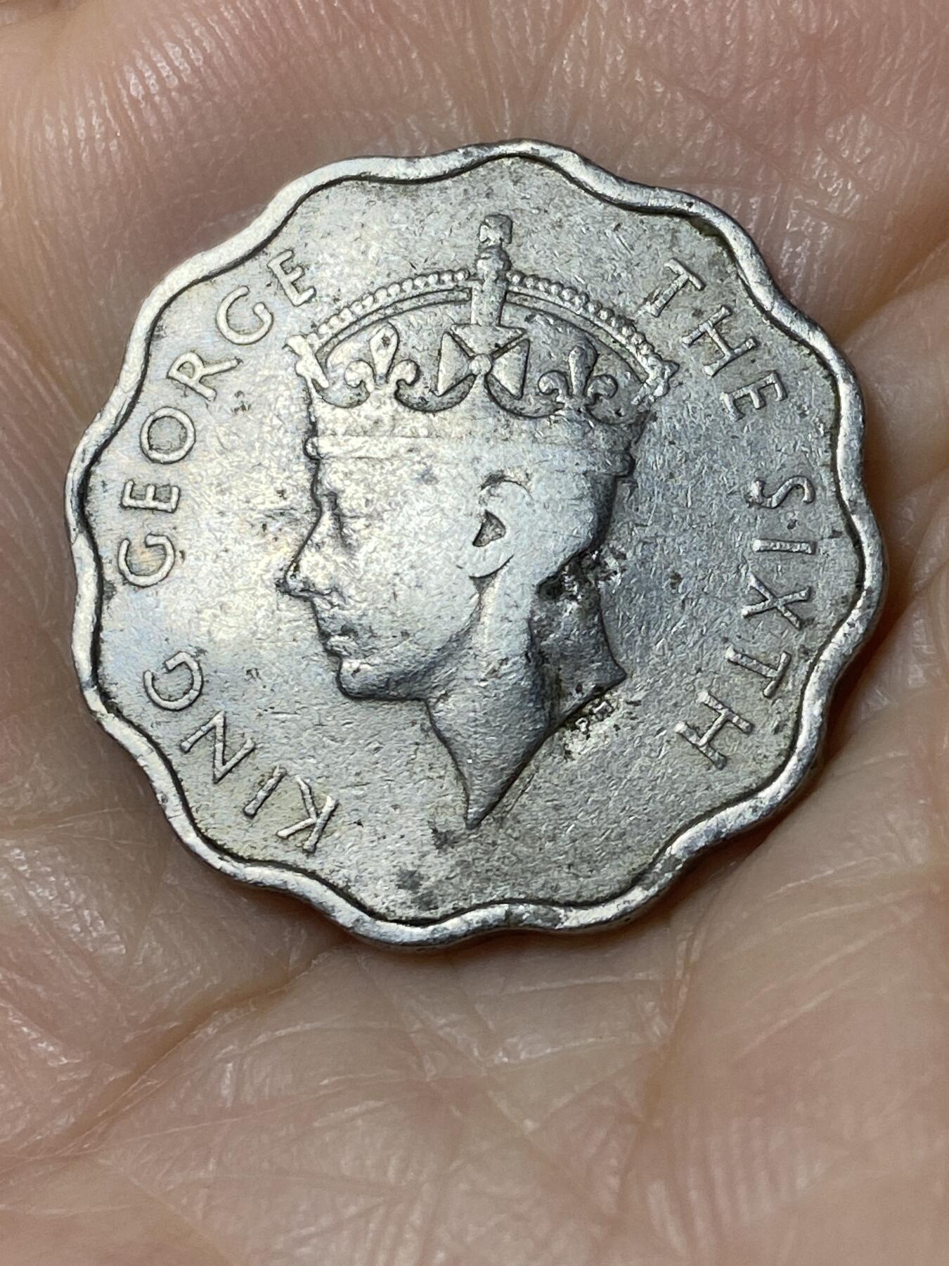 2025年第一百一十场(总第一百三十六场）外国好品散币(免佣金) 英属毛里求斯1952年10分(乔治六世时期)