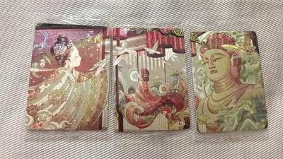 龙虎卡牌第五十九场（无佣金，满120包邮，周六晚上结拍，欢迎送拍） - 【原膜】粗闪三拼 可可瑞听 梦回大唐一套