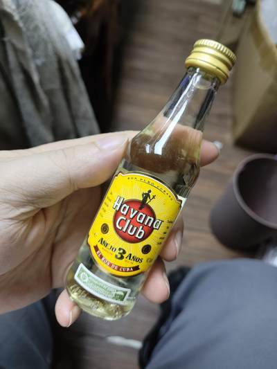 世界洋酒小酒版专场 - 古巴哈瓦那俱乐部朗姆酒3年陈酿小酒版