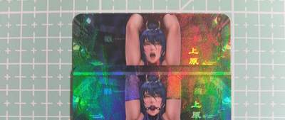 C先生卡牌 第14期 《神州百花谱》《Art系列》《人间传》持续收拍品中... - 【彩闪】嘎嘎鸭《上原磷》双服饰 艺术卡