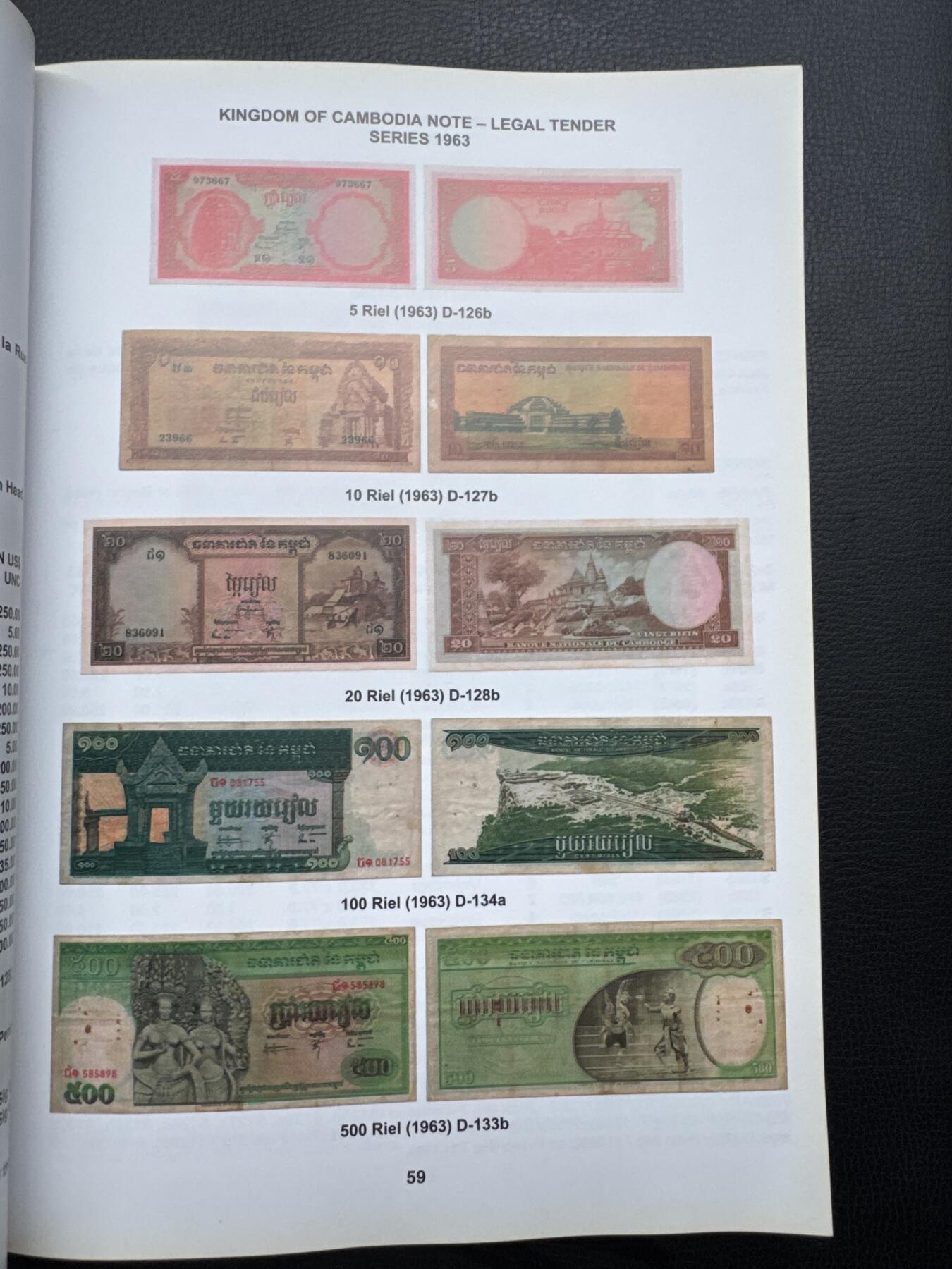 桂P钱币文化工作室拍卖第四十四期 美国著名钱币学家霍华德.丹尼尔编著柬埔寨钱币工具书，共计219页，2012年发行出版，9成新，介意勿拍，毕竟发行时间太久了