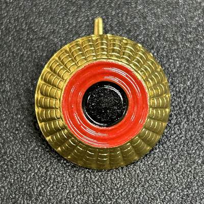 西秦中古拍卖第六十二期 - 德军帽徽 金色