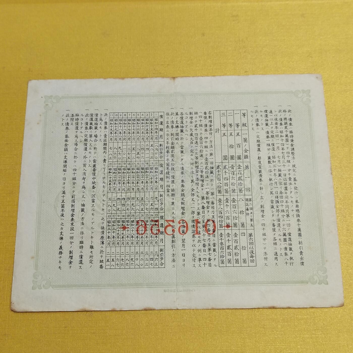 PCAI钱币19-550 纸币小专场 二战公债 