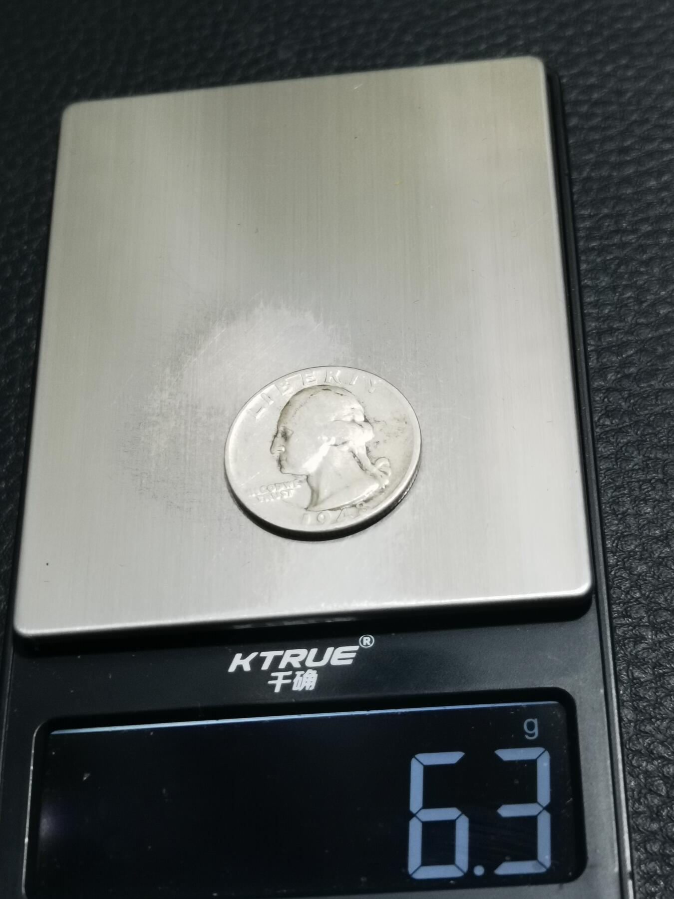 天下钱庄专场欢迎参拍 美国25分银币