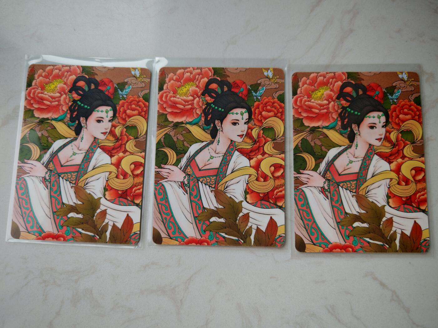 小怪兽卡牌第四十五期 （收拍品  不寄存 消费就送随机裸卡） 小花瓣裸卡三张